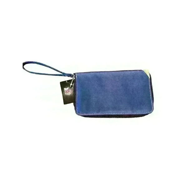 NWT New York Giants Curve Zip Organizer Wallet Wristlet NFL - Picture 5 of 15